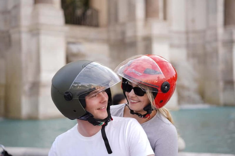 Rome: All In One Day by Vespa - Trevi Fountain, Vittoriano, and the Pantheon: walking through the legends