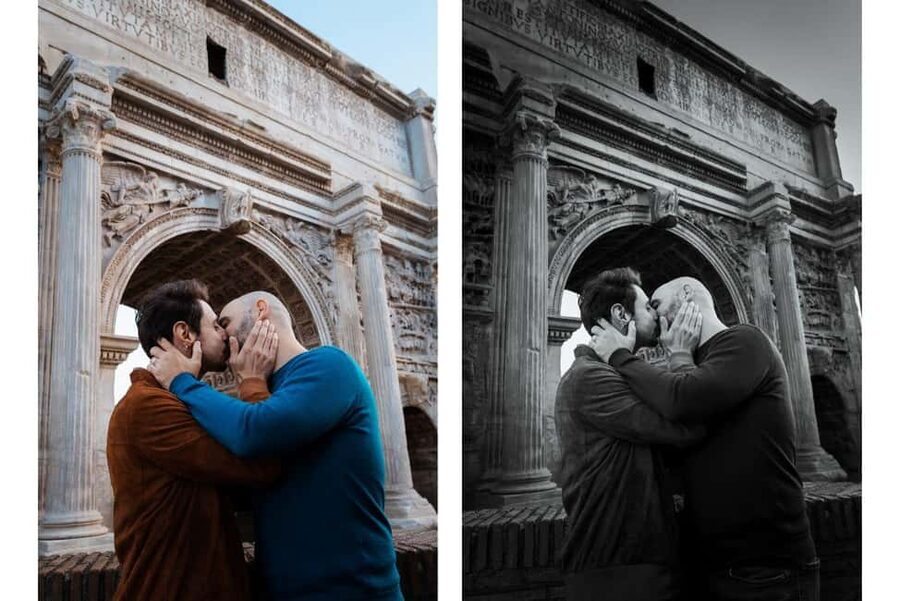 Rome: Couple Photoshoot Experience LGBTQ+ Friendly - LGBTQ+ Friendly in a City That Loves Love