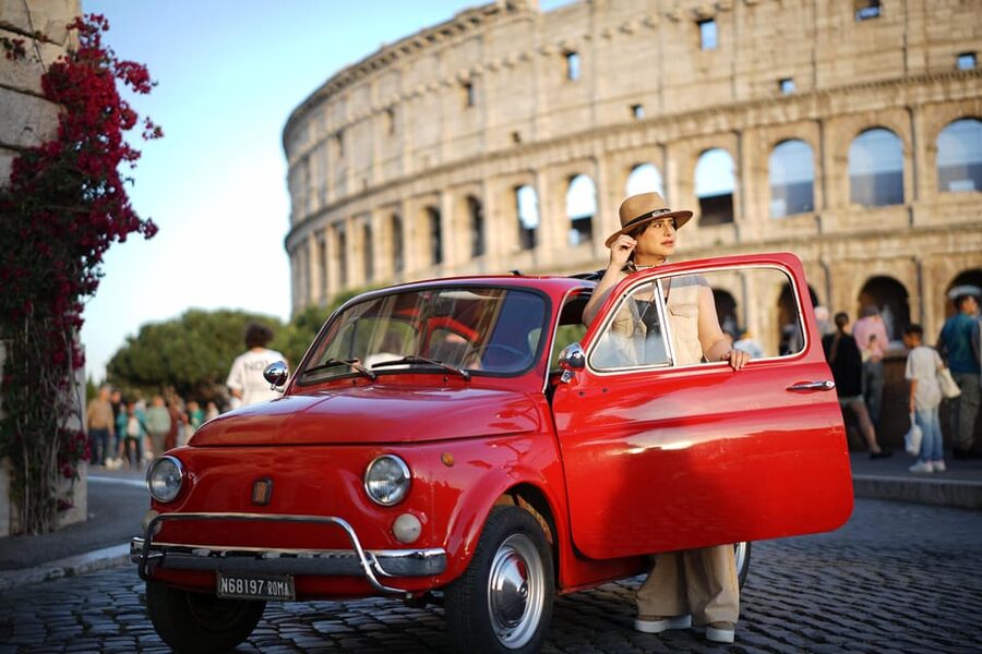 Rome Fiat 500 Tour with Professional Photoshoot - The Professional Photoshoot: What 20 Photos Really Means