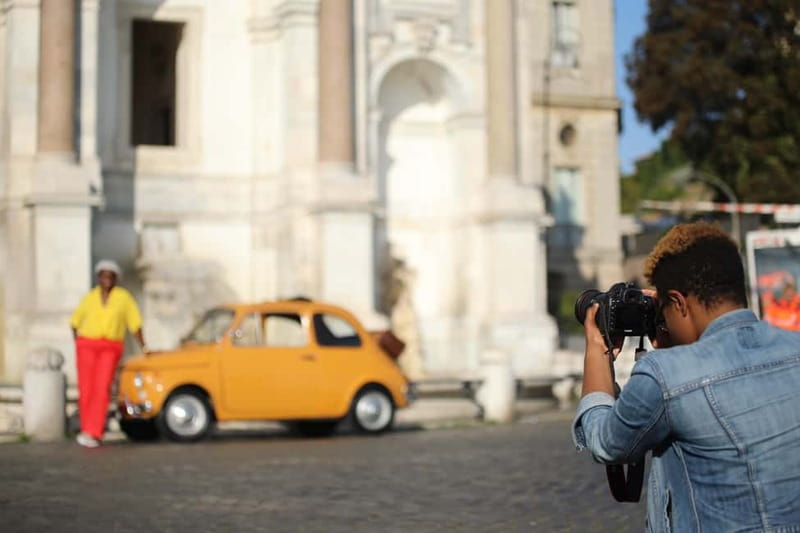 Rome: Fiat 500 Vintage City and Photo Tour - Cruising past Trastevere in a classic Fiat