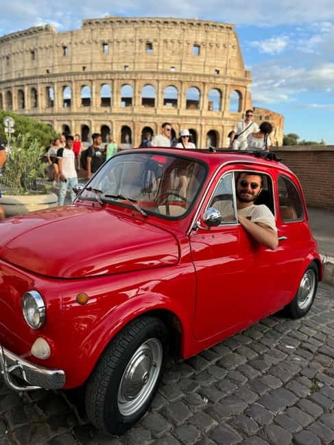 Rome: Fiat 500 Vintage Photo Tour - The high point: Italy and the Vatican in one view