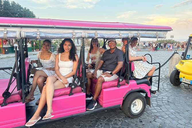Rome Golf Cart Tour with Professional Photographer - Zooming Between Rome Landmarks by Golf Cart