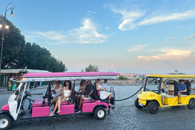 Rome Golf Cart Tour with Professional Photographer - Colosseum Stop: Fast Photo Time with Ticket Planning Needed