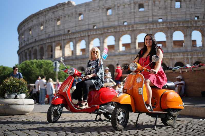 Rome: Guided Vespa Experience with Professional Photoshoot - Meeting Near the Colosseum and Getting Set Up