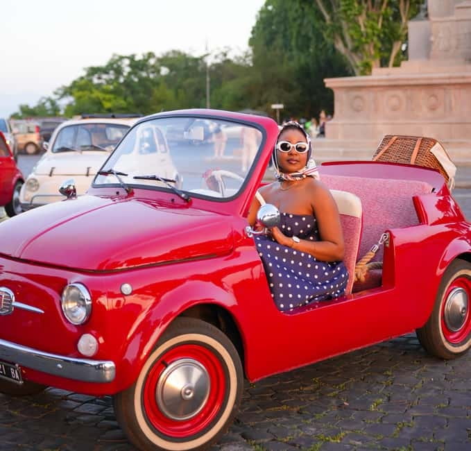 Rome in a Fiat Jolly: Exclusive Vintage Ride & Photo Tour - Circus Maximus in 5 minutes: big history, quick framing