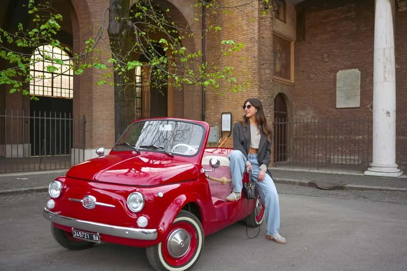 Rome in a Fiat Jolly: Exclusive Vintage Ride & Photo Tour - The photo session: how it works and how to get the best results