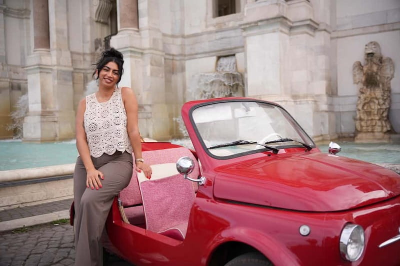 Rome in a Fiat Jolly: Exclusive Vintage Ride & Photo Tour - Price and value: why $152.93 can make sense for Rome