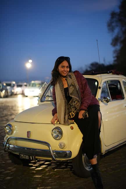 Rome: Night Magic Vintage Car Experience Photoshoot - Key highlights
