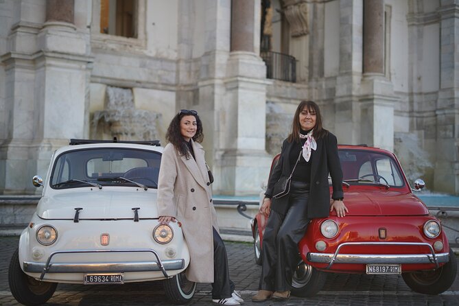 Rome Photography service with fiat 500 vintage car - Circo Massimo: chariot-racing ground, now for quick photos