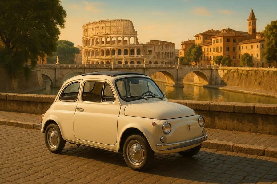 Rome: Photography service with Vintage Fiat 500 Tour - How the professional photo package works (and what you actually receive)