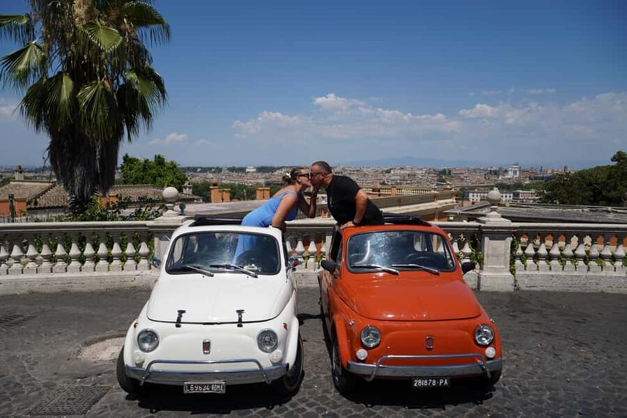 Rome: Photography services with Fiat 500 Vintage Car Tour - Key highlights you’ll feel right away