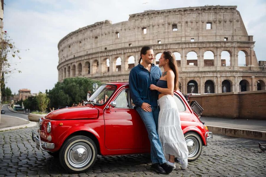 Rome: Photoshoot Service with Vintage Fiat 500 - Why this vintage Fiat 500 photo tour feels different in Rome