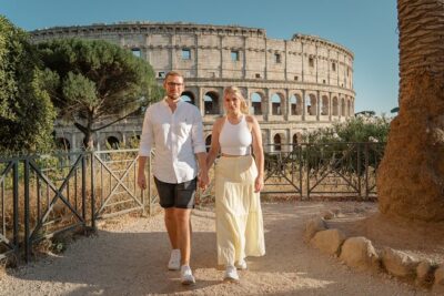 Rome : Private Photo Shoot in Rome - The Colosseum Moment: Historic Scenery + Natural Light