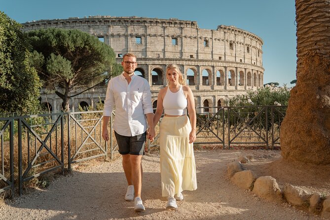 Rome : Private Photo Shoot in Rome - The Colosseum Moment: Historic Scenery + Natural Light