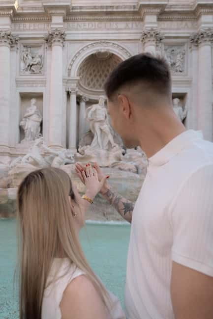 Rome: Private photoshoot at the Trevi Fountain Golden Hour - Private photoshoot with posing direction that actually helps