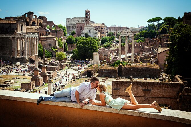 Rome Private Photoshoot Tour (Car & Walking) Night & Day - Private comfort: what a group-only shoot feels like
