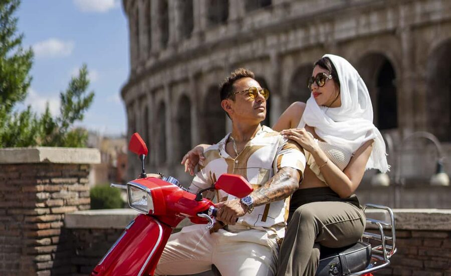 Rome: Private Vespa Experience with Professional Photoshoot - Colosseum Area Riding: Imposing Views Without the Museum Drag