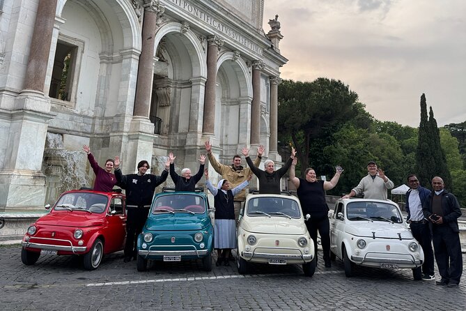 Rome: Retro Fiat 500 Car Tour with Pro Photographer - Key Highlights Worth Booking For