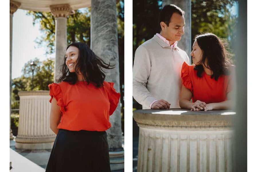 Rome: Romantic Couple Photoshoot at Villa Borghese - What you actually get: edited files fast, plus a gallery you can use