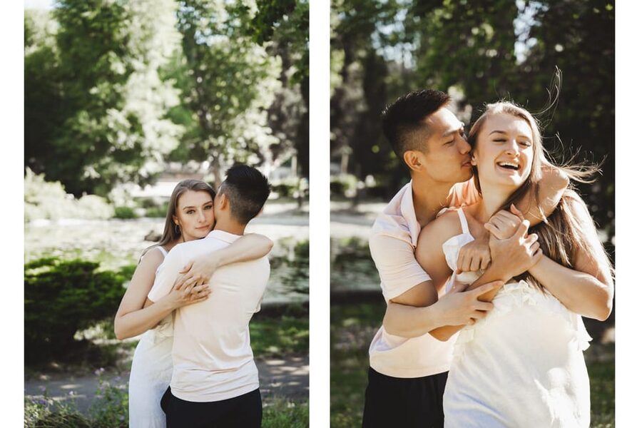 Rome: Romantic Couple Photoshoot at Villa Borghese - Customizing your favorites and editing style