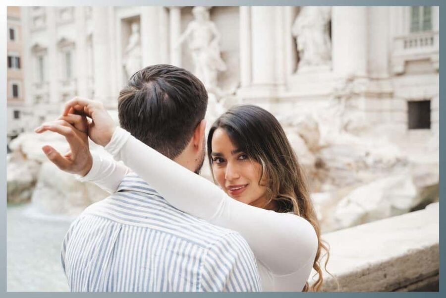 Rome: Romantic Couple Photoshoot. Choose your spot! - The most romantic option for many couples: Villa Borghese garden photos