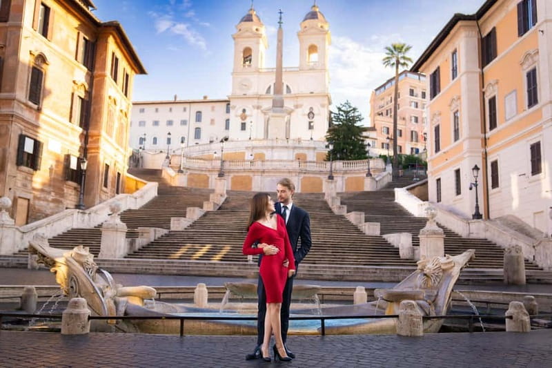 Rome: Spanish Steps & Hidden Gems Private Photoshoot - How the Photographer Shapes Your Posing (So You Look Natural)