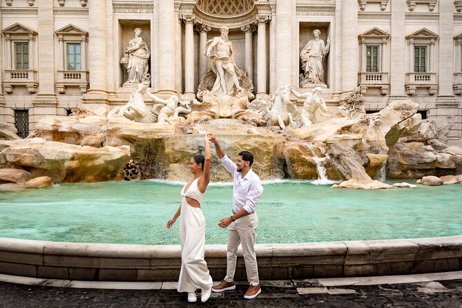 Rome: Trevi Fountain Photoshoot, Private & Early Morning - Getting Set at the Meeting Point Near Piazza di Trevi
