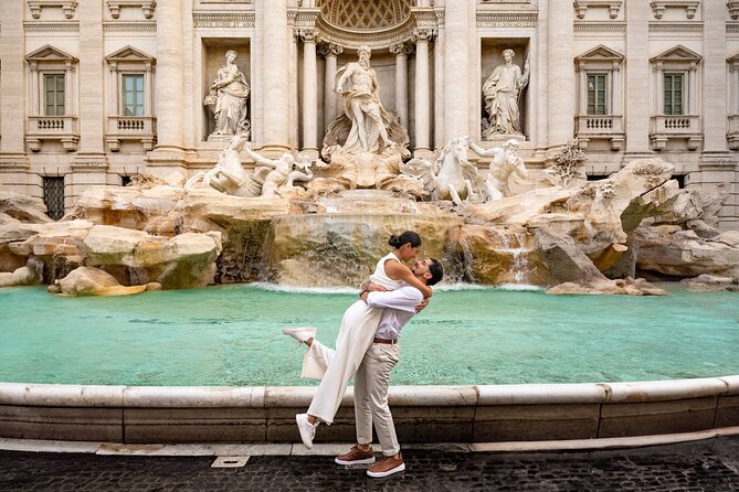 Rome: Trevi Fountain Photoshoot, Private & Early Morning - The Trevi Fountain Posing Coaching That Makes It Feel Easy