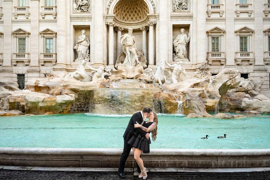 Rome: Trevi Fountain Photoshoot – Private & Personalized - Optional add-ons: Spanish Steps and Colosseum style upgrades
