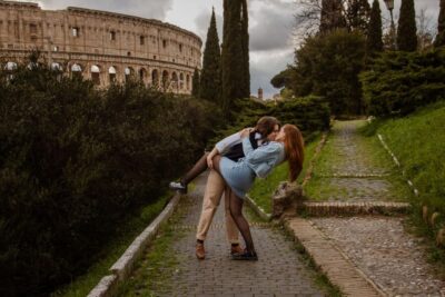 Rome: Unforgettable Photoshoot Experience in Colosseum - Meeting outside Caffè Roma: how the session really begins