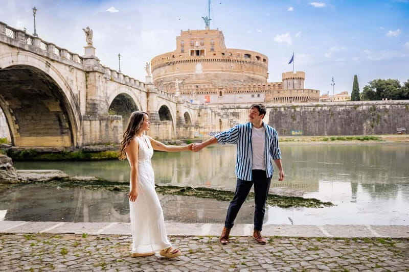 Rome: Vatican and Castel Sant'Angelo Private Photoshoot - How the 15 to 45 Minute Session Actually Plays Out
