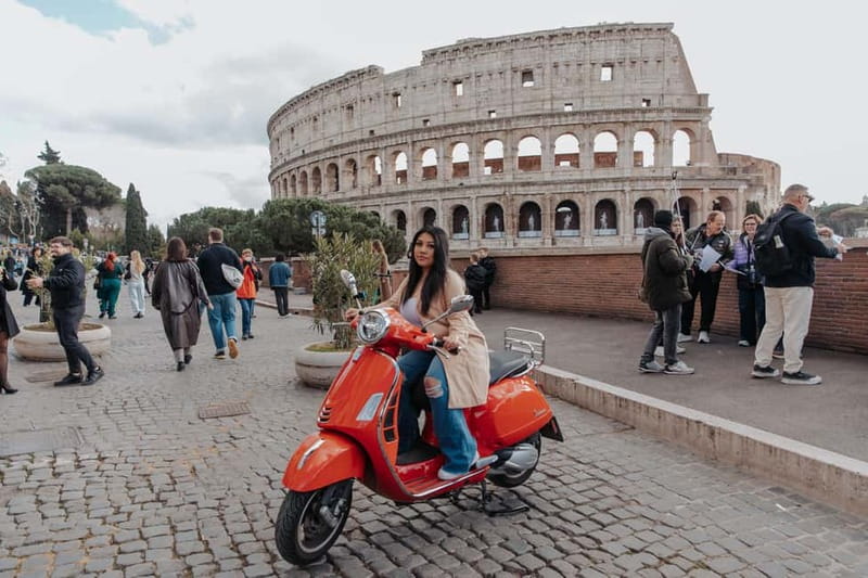 Rome: Vespa Ride in the Streets with Photography - Caffè Roma: the photo-friendly start (and where you meet)