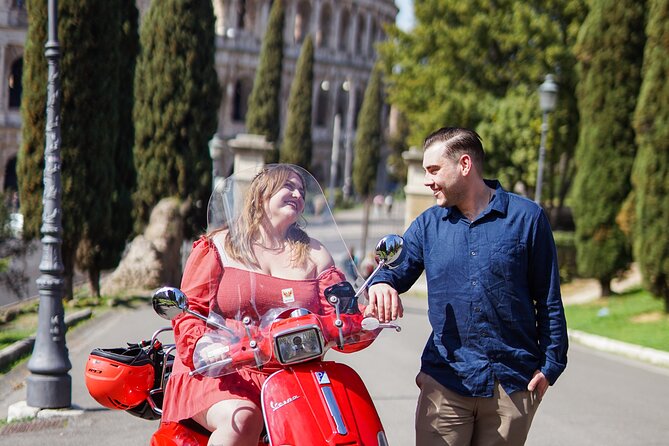 Rome Vespa Scooter Tour with Professional Photographer - Stop 1: the Colosseum photo moment (entry not included)