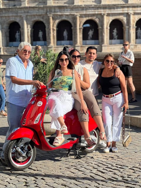 Rome: Vespa Tour & Professional Photoshoot - Circus Maximus pass-by: Rome’s big scale, minus the slow pace