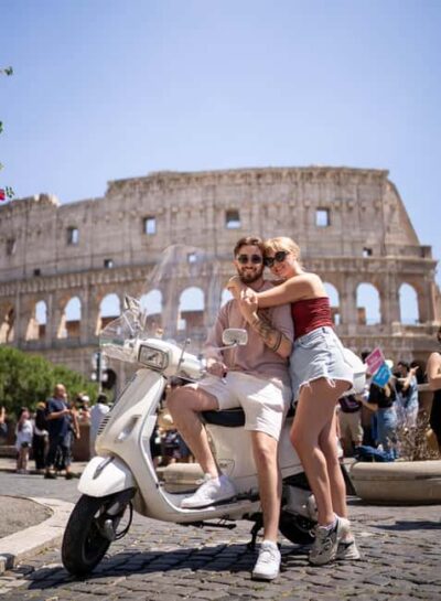 Rome: Vespa tour “When in Rome” with Dessert and Photography - Meeting at Snack Bar Venezia and getting rolling fast