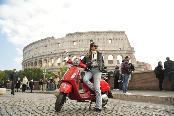 Rome Vespa Tour with Professional Photoshoot - Meet in Front of Cafe Roma and Start Moving Fast