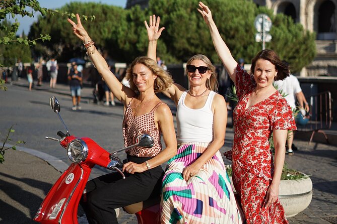 Rome Vespa Tour with Professional Photoshoot - Castel Sant’Angelo Pass-By: Instant Photo Context