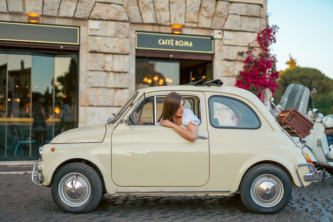 Rome Vintage Fiat 500 car Tour With Photographer - Key highlights you’ll care about