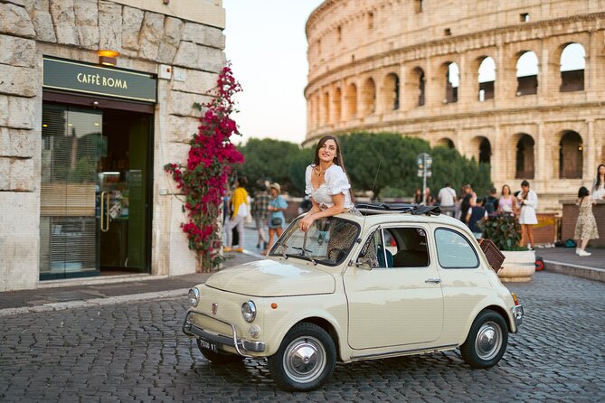 Rome Vintage Fiat 500 car Tour With Photographer - Getting oriented: the meeting point and timing reality