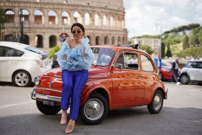 Rome: Vintage Fiat 500 Car Tour with Photographer - Meeting point at Oppio Cafe (Via delle Terme di Tito 72) and how pickup works