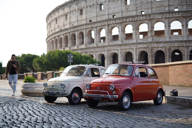 Rome Vintage Fiat 500 car Tour With Photographer - The vintage Fiat 500 ride: why it matters beyond fun