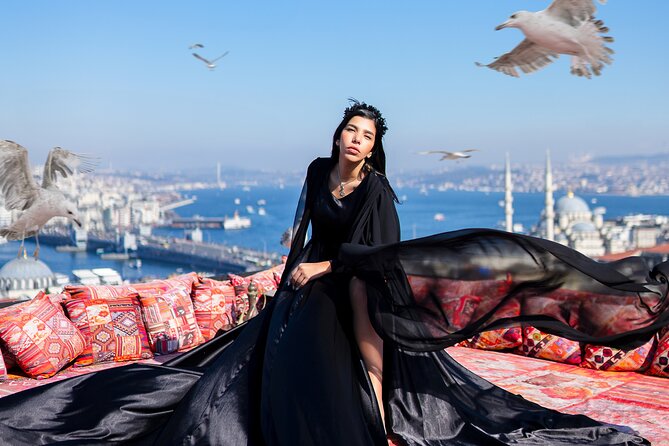 Rooftop Photoshoot in Istanbul - Rooftop Portraits: Istanbul in One Hour