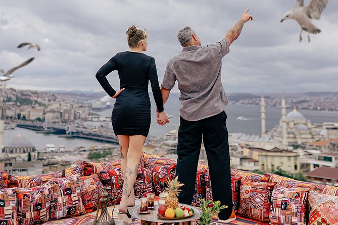 Rooftop Photoshoot in Istanbul - Fatih and the Lantern Portraits: Color Without the Chaos