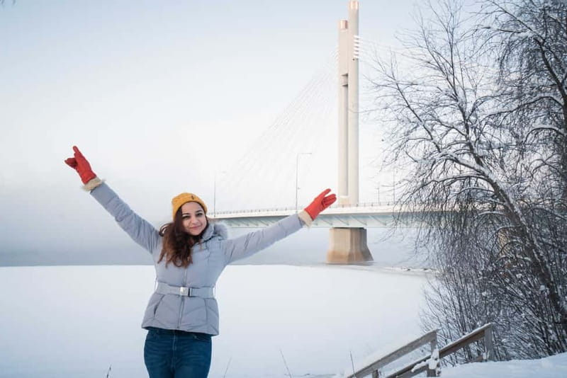 Rovaniemi City Photography Tour - Lumberjack Bridge: cityscape framing with a pro eye