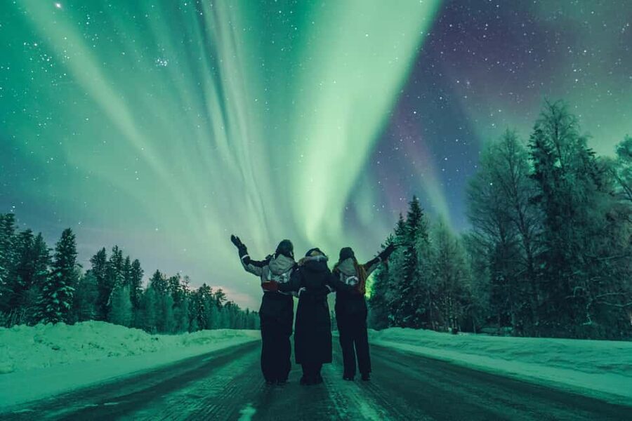Rovaniemi: Discover the Northern Lights Photography Tour - From pickup to aurora chase: what this tour feels like