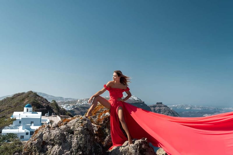 Santorini: Flying Dress Photo © Photoshoot "Express Package" - What I’d Do Differently to Get Better Results