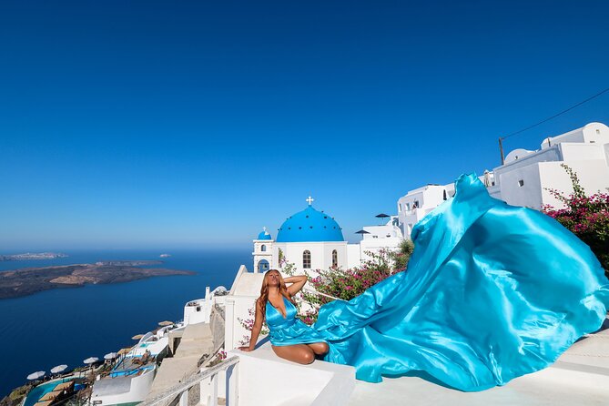 Santorini Flying Dress Photography - Key highlights to know before you go