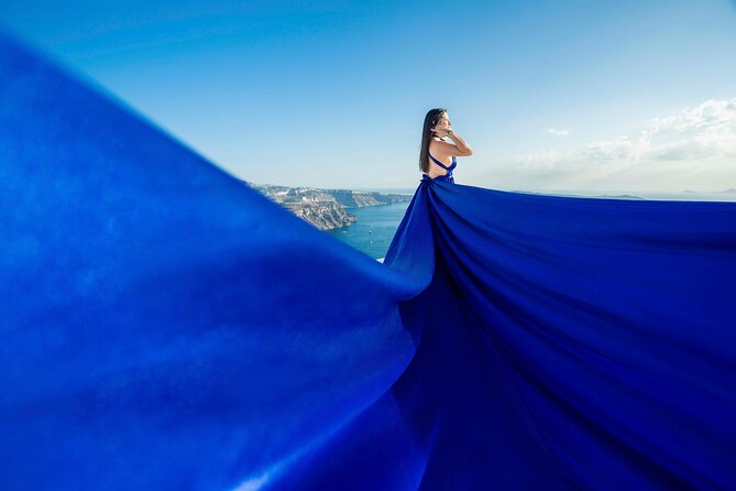 Santorini: Flying Dress Photoshoot - Included extras you’ll actually care about