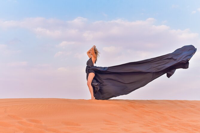 Santorini Flying Dresses Photo Shoot - The flying dress setup: what’s included and what isn’t