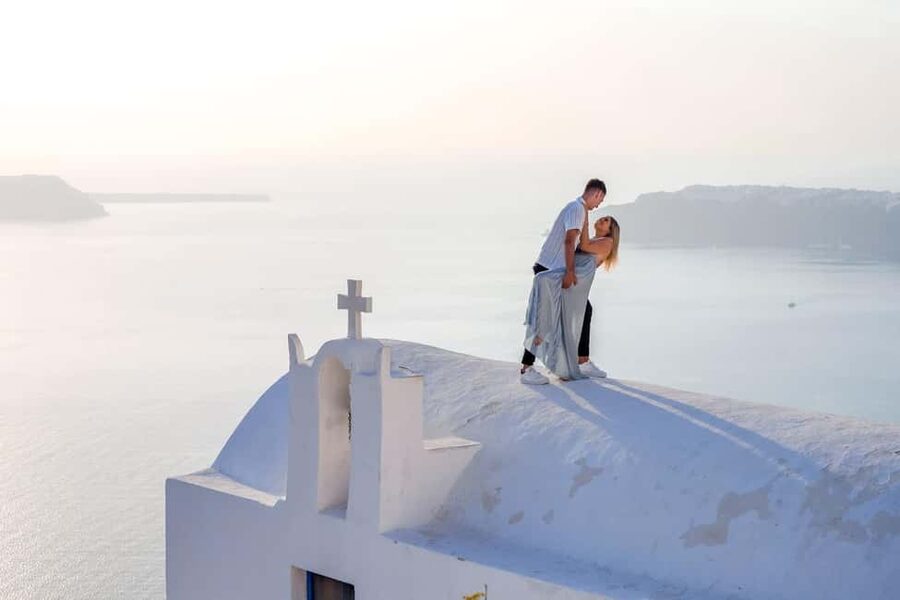 Santorini Photoshoot: Imerovigli or Fira - Your Edited Photos: 50 High-Resolution Images You Can Use Immediately